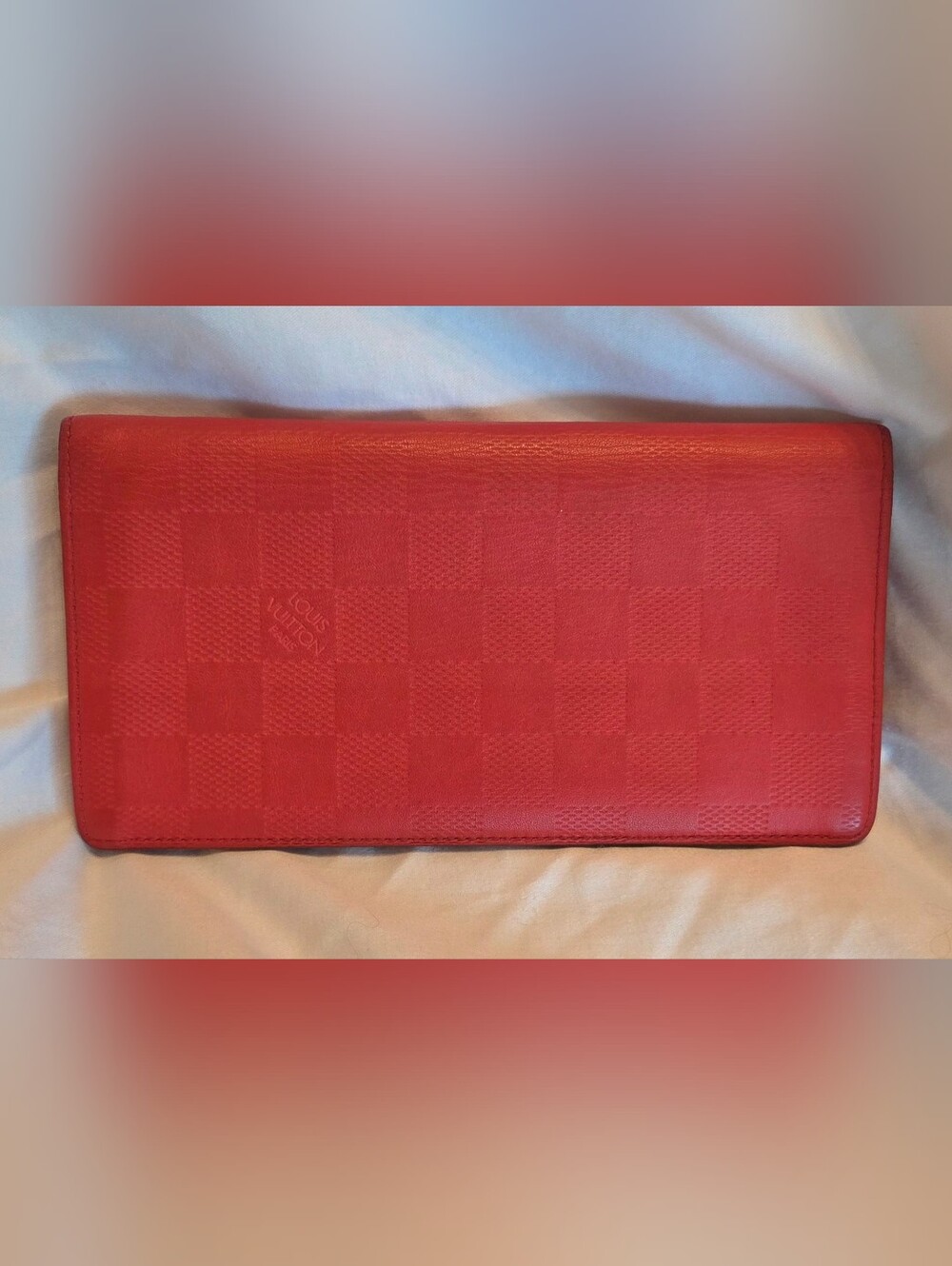 Louie Vitton Brazza Leather Unisex Bifold Wallet
